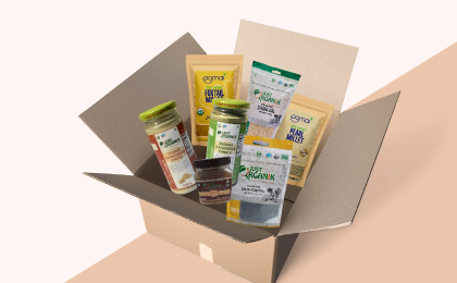 Organic Indian Grocery Box